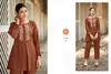 Brinda By Sbs Rayon Slub Kurti With Bottom Dupatta Orders In India